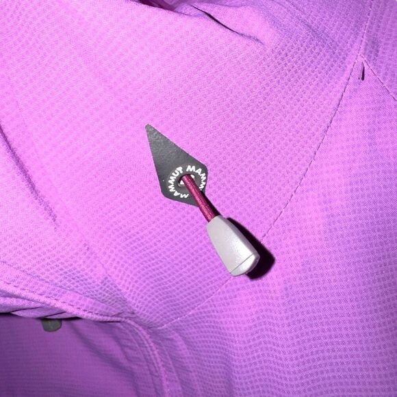 Purple Mammut DayTech Premium Waterproof Rain Jacket Sz S - Picture 5 of 15
